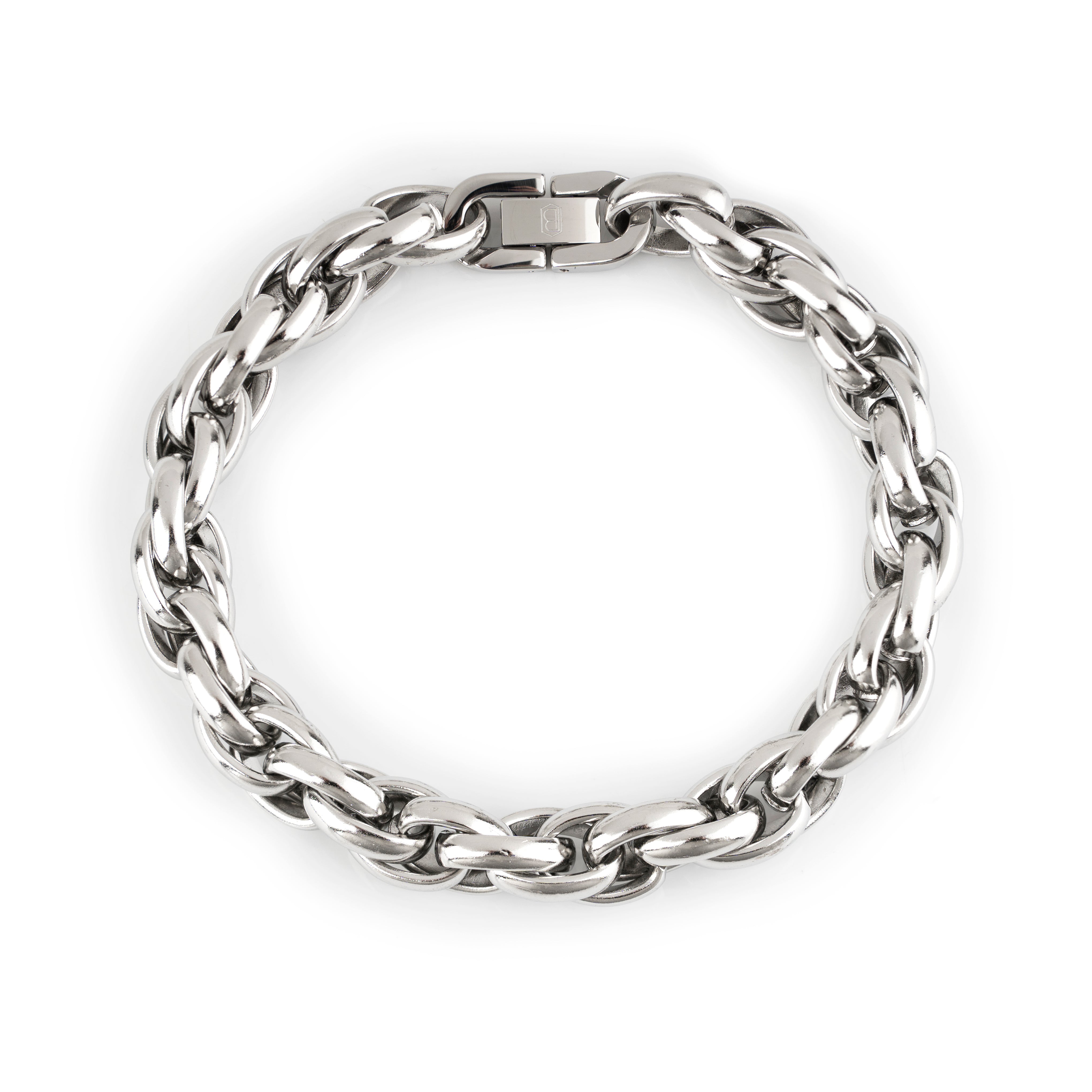 925 Sterling Silver chain link bracelet 