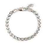 Rope Chain Bracelet (Silver-Plated)