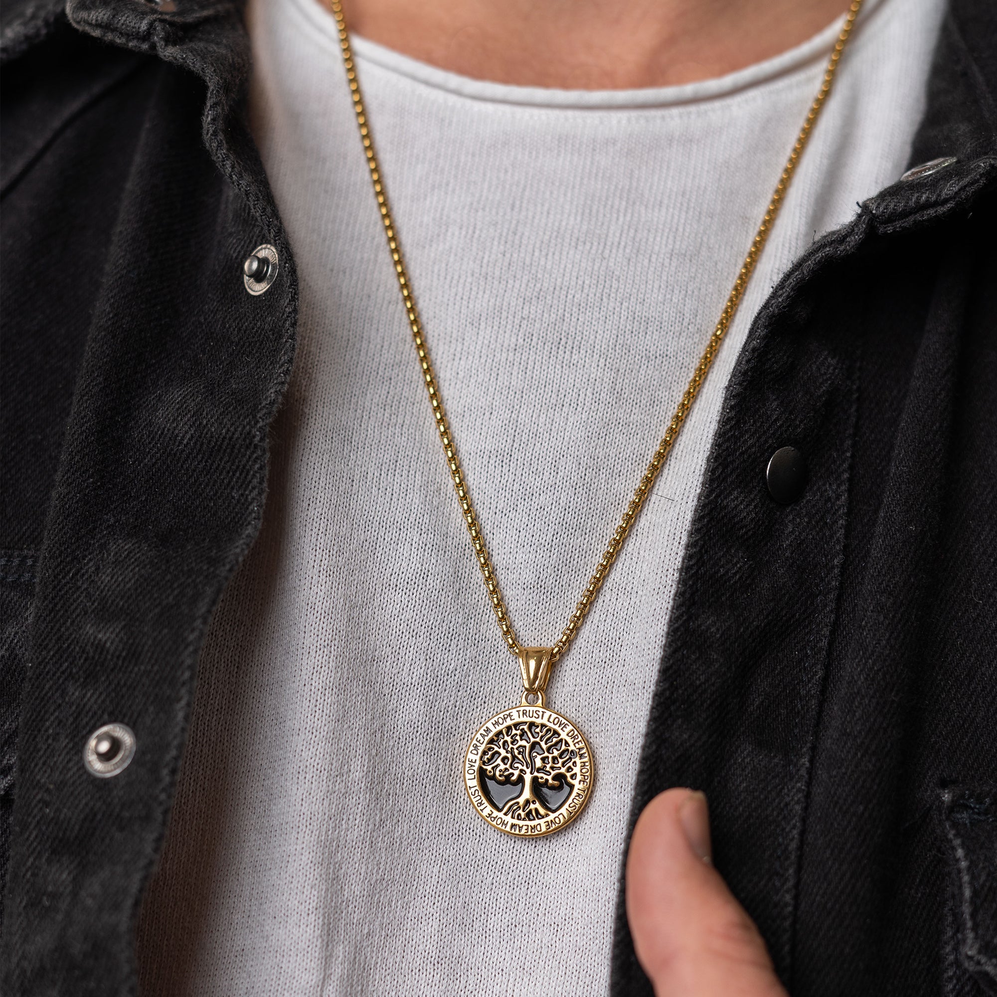 Tree of Life Necklace – Silver or Gold | Nauvoo Mercantile