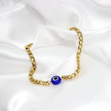 Evil Eye Bracelet (Gold-Plated)