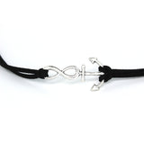 Infinity Anchor Wrap Bracelet