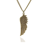 Wing Necklace (Bronze-Plated)