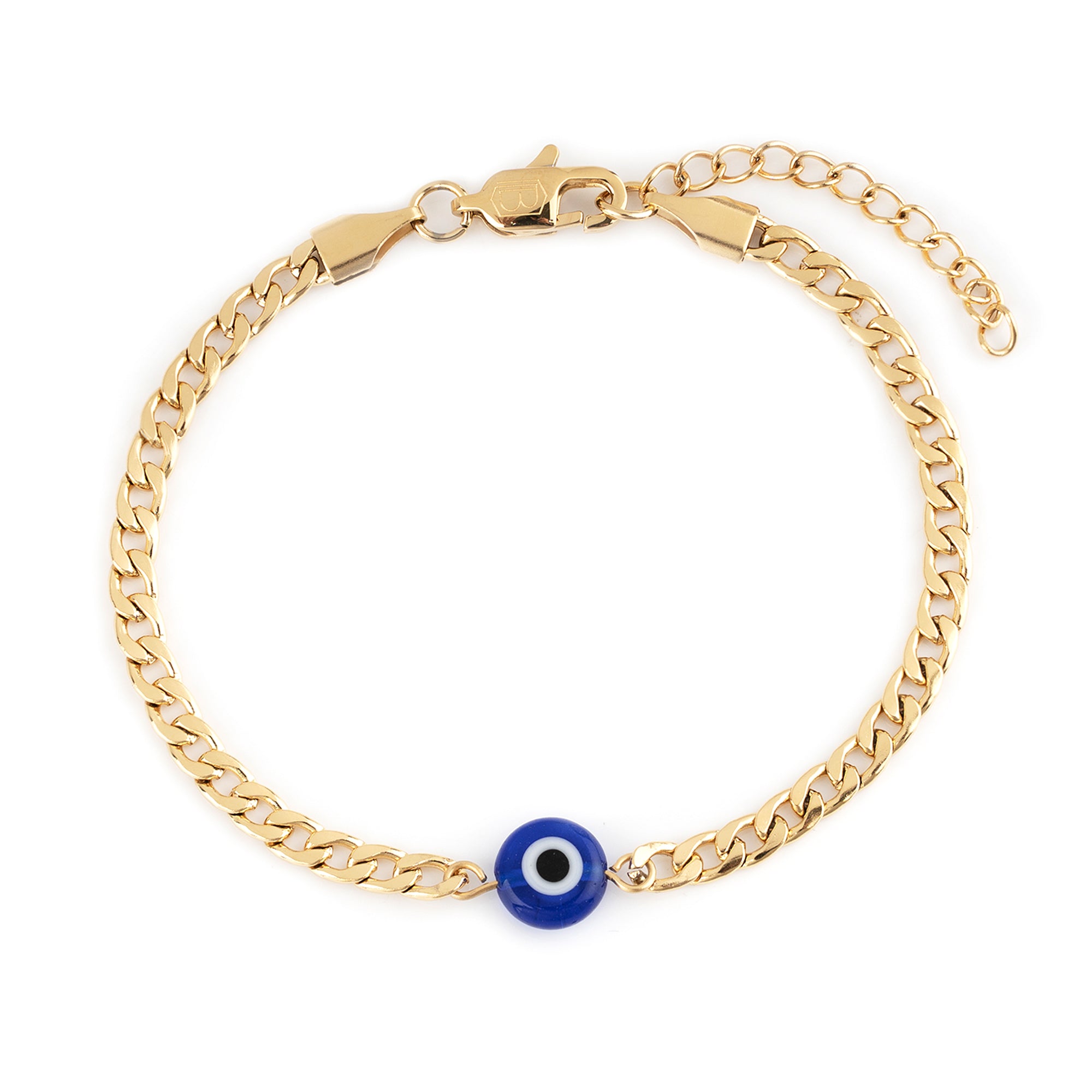 Evil Eye Bracelet (Gold-Plated)