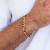 Curb Chain Bracelet (Gold-Plated)