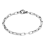 Paperclip Chain Bracelet (Silver-Plated)