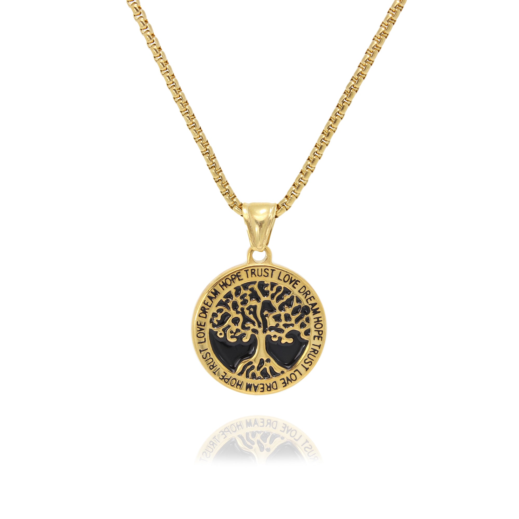 Sterling Silver Or Gold Tree Of Life Necklace By Hersey Silversmiths |  notonthehighstreet.com